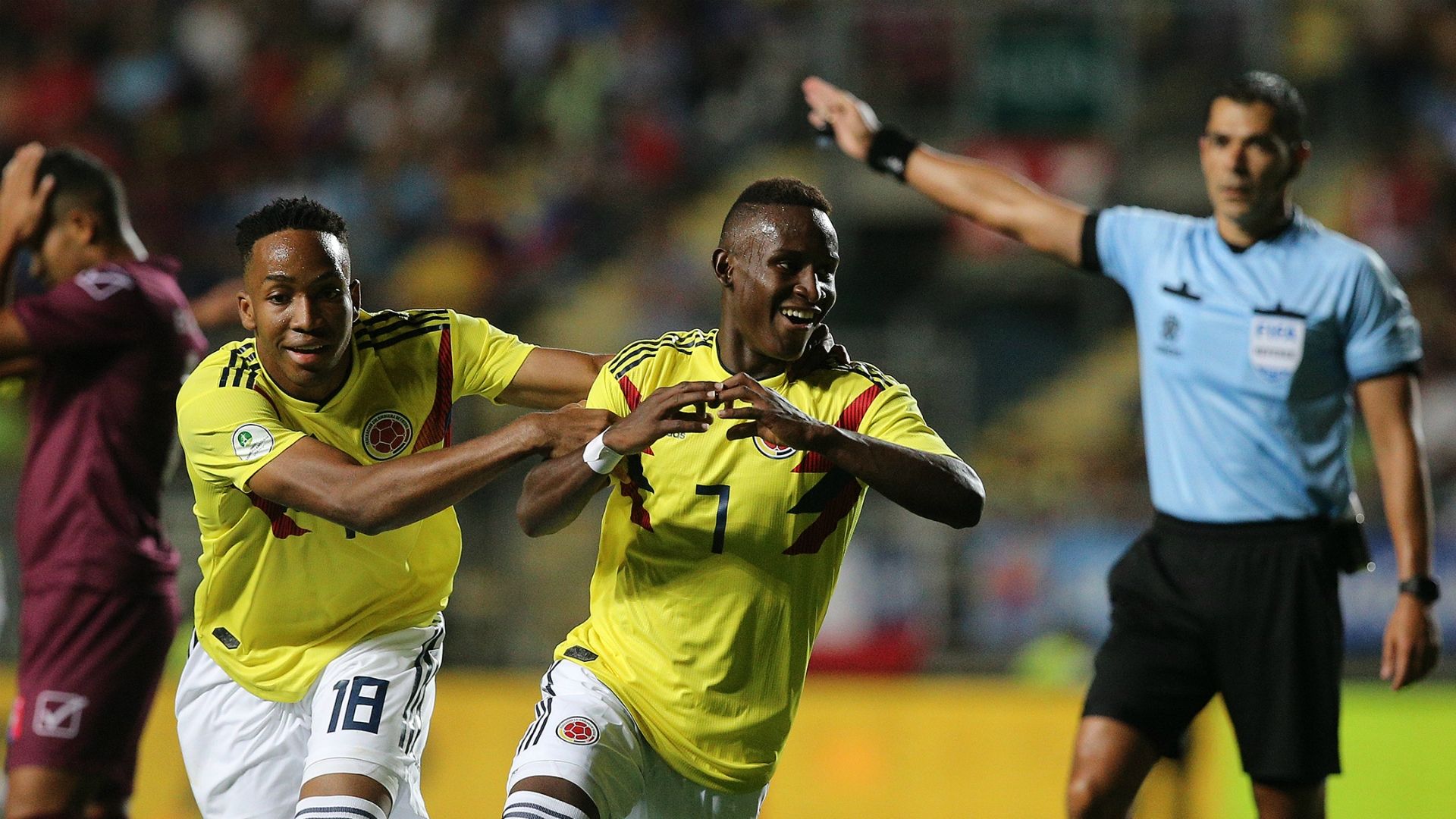 Ivan Angulo Colombia U20 2019