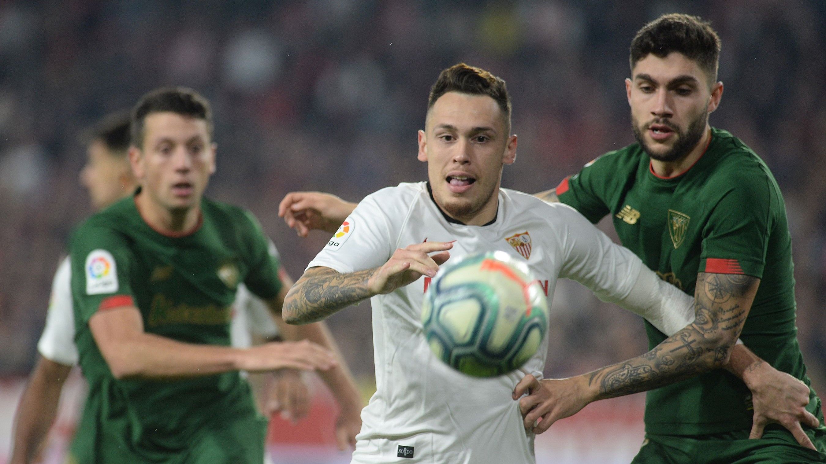 Lucas Ocampos Unai Nuñez Sevilla Athletic Club LaLiga 03012020