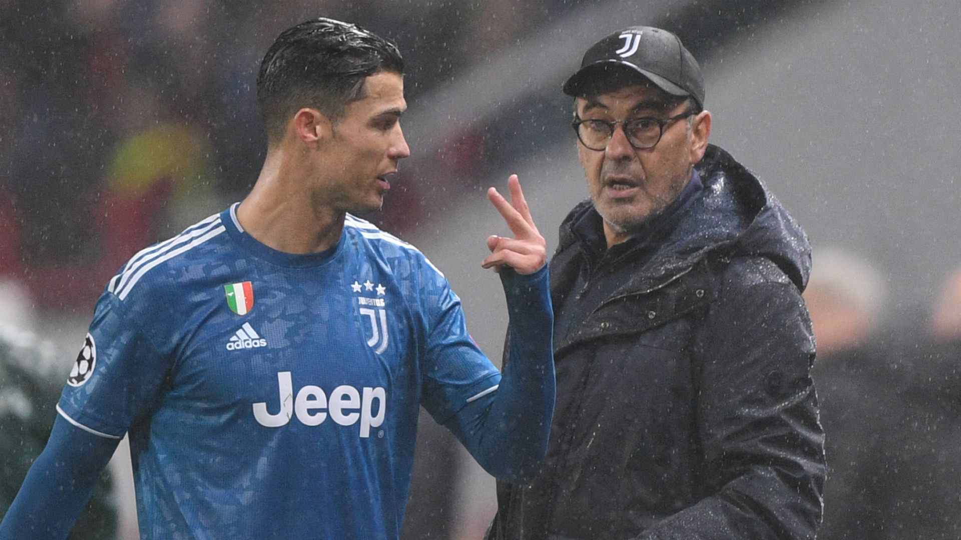 Cristiano Ronaldo Maurizio Sarri Juventus 2019-20