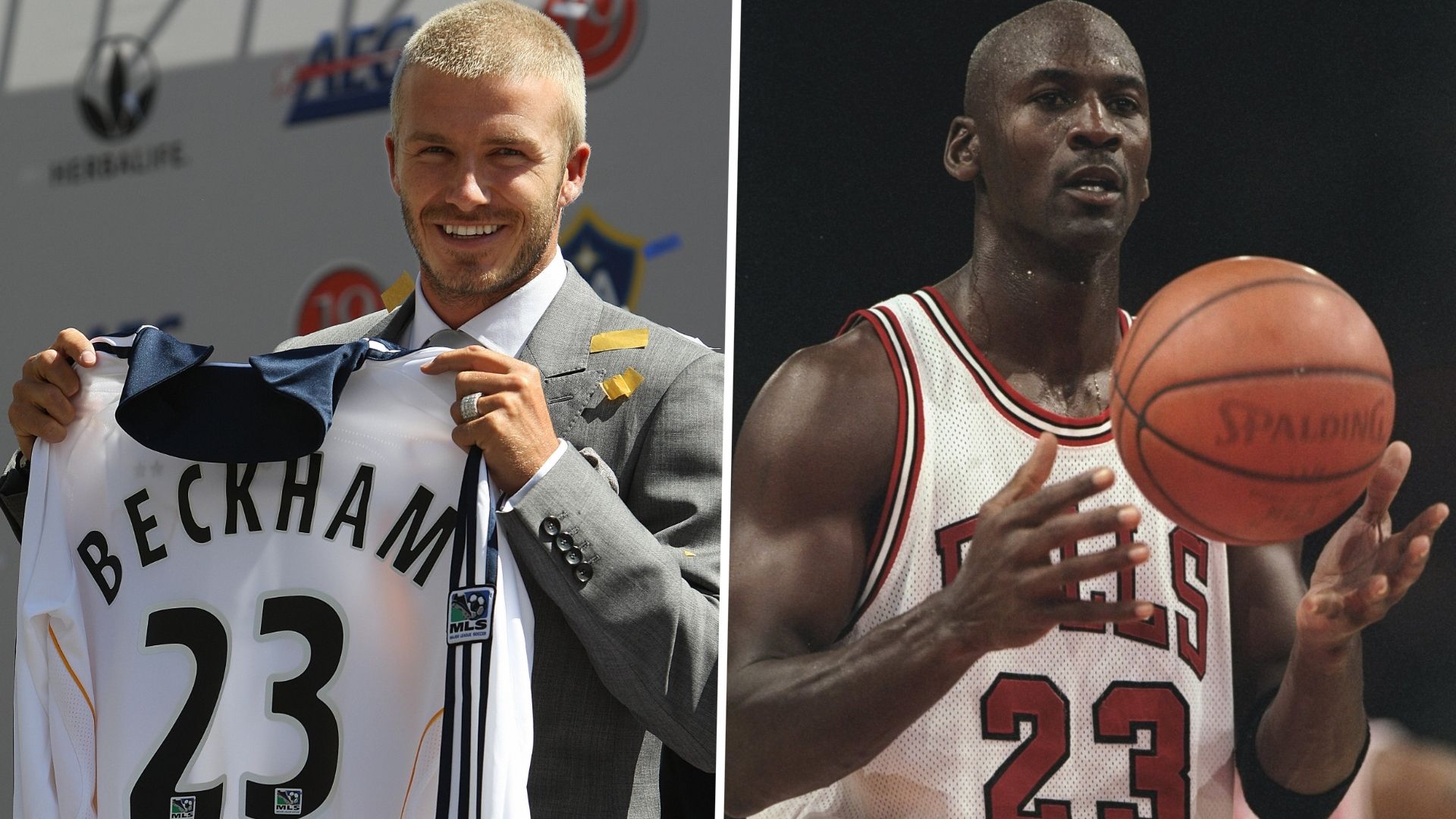 David Beckham Michael Jordan