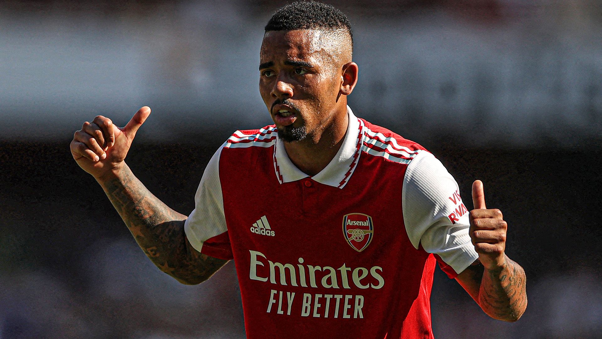 Gabriel Jesus Arsenal Leicester City 2022-23