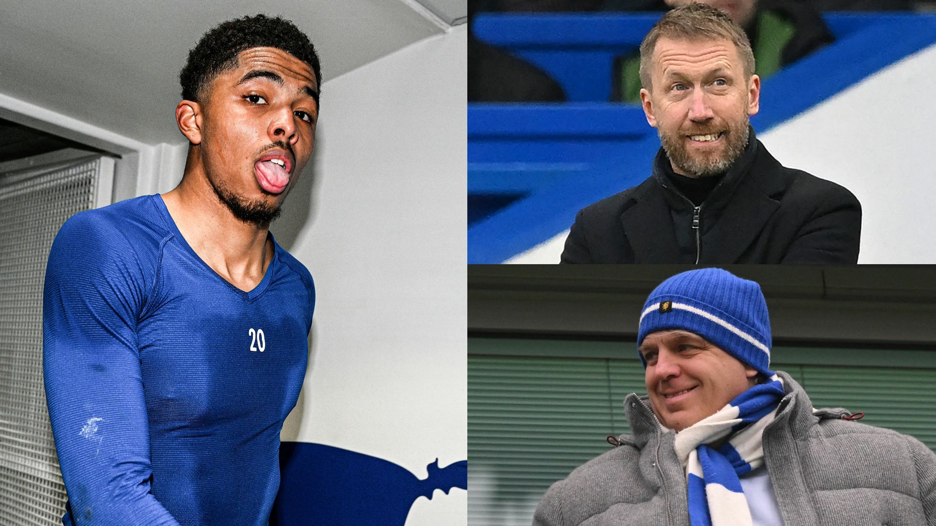 Chelsea split Fofana Potter Boehly GFX