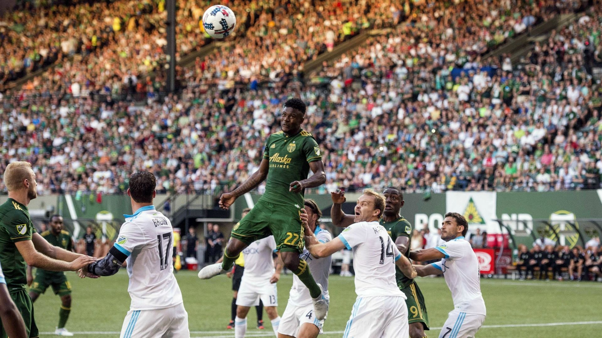 Dairon Asprilla Portland Timbers Seattle Sounders