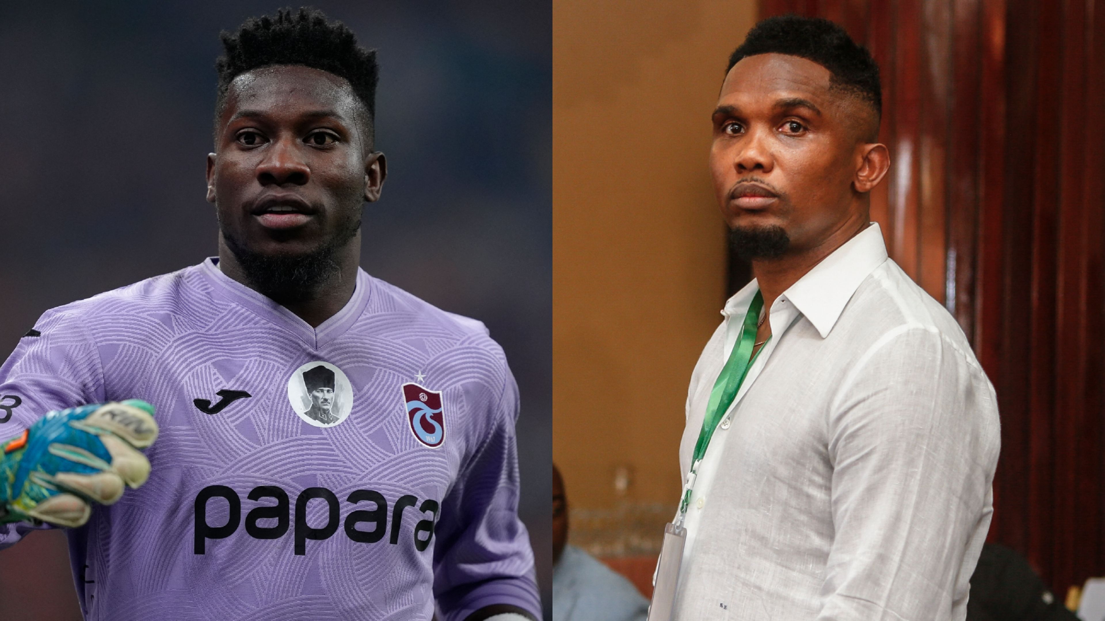 Cameroon Andre Onana Samuel Eto'o