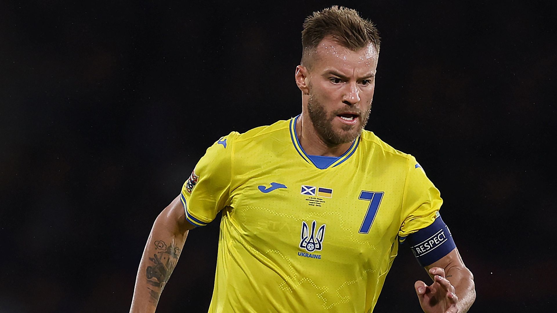 Andriy Yarmolenko Ukraine 2022