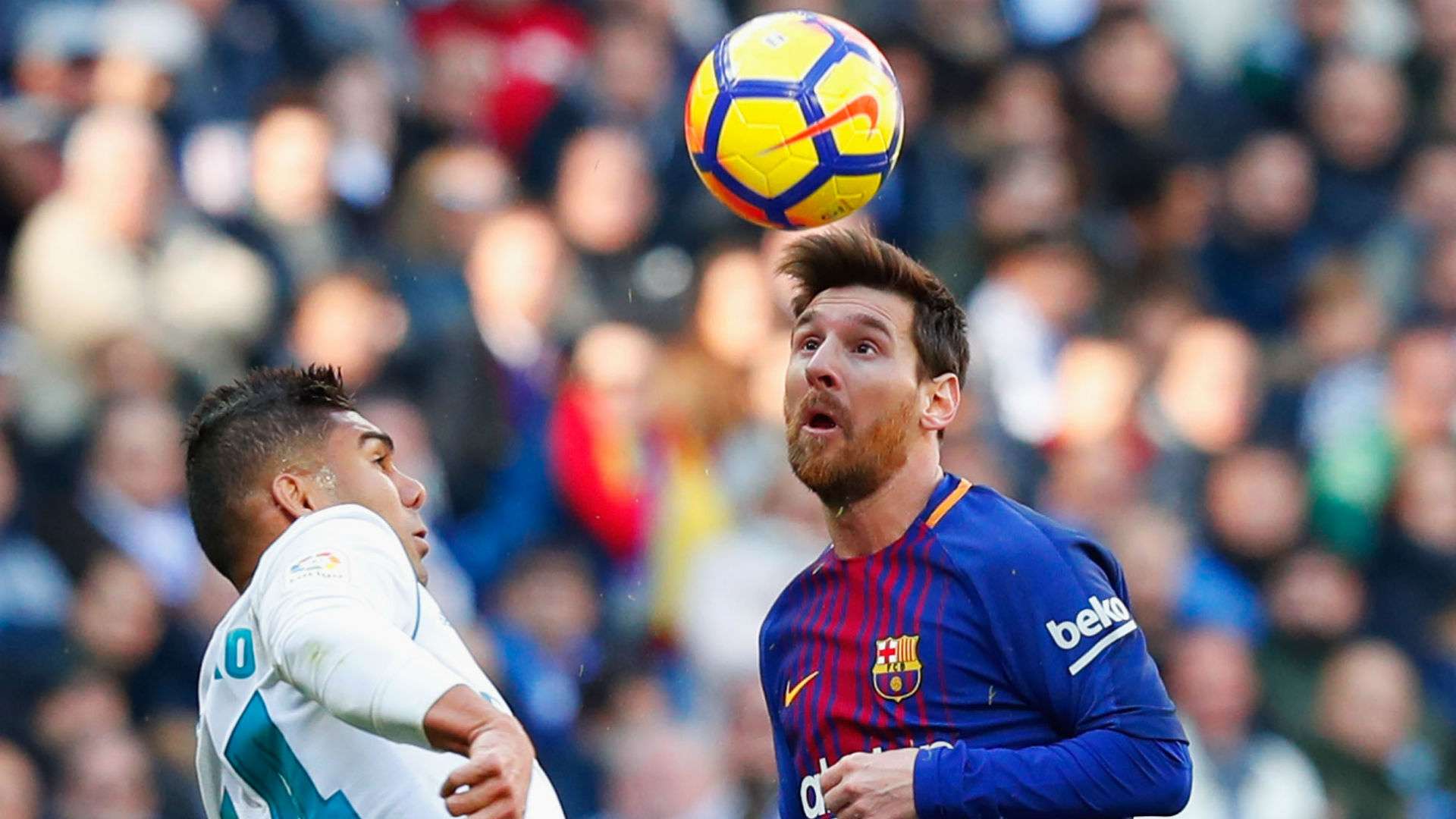 Casemiro Real Madrid Lionel Messi Barcelona