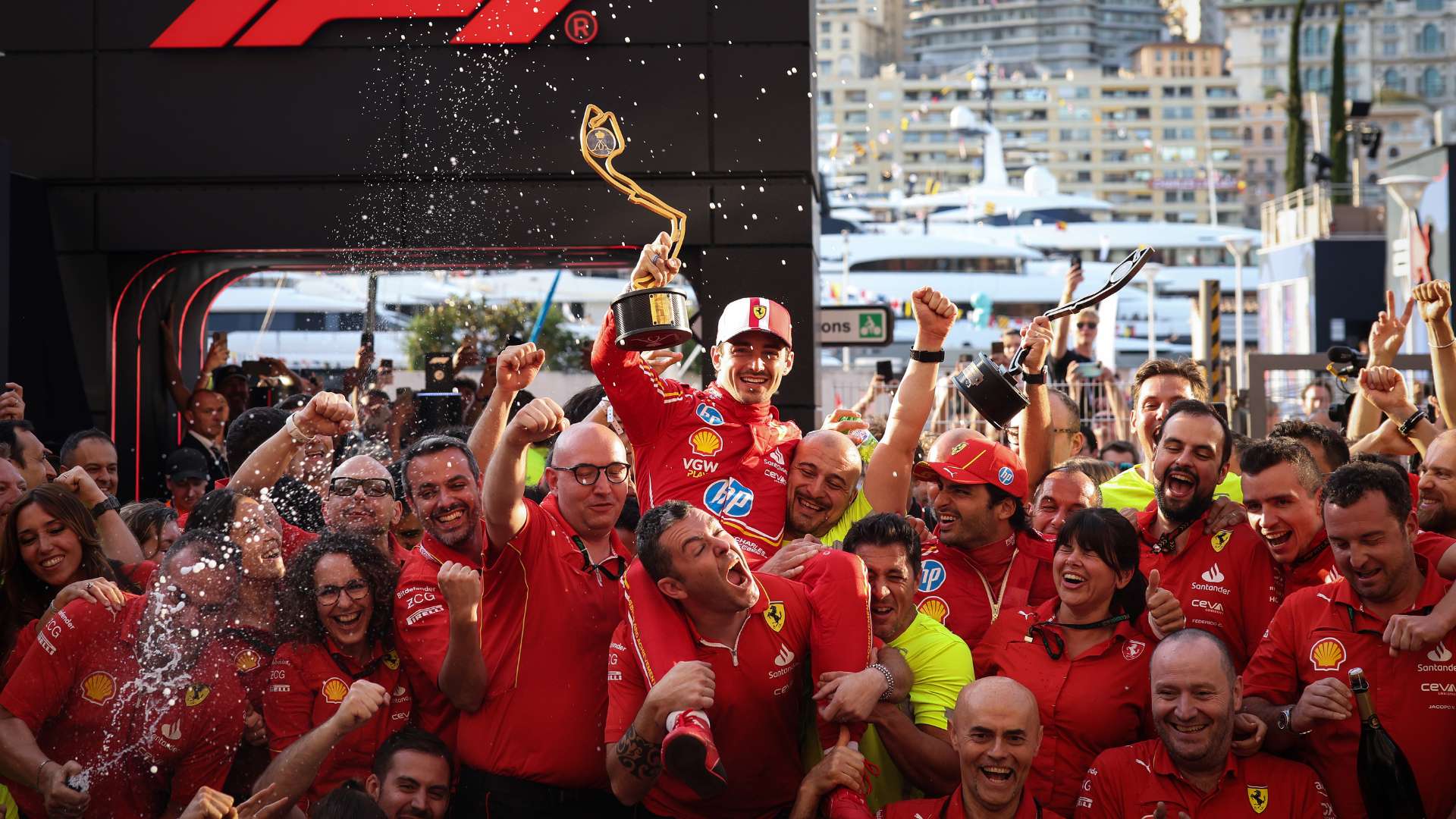 Charles Leclerc wins Monaco GP