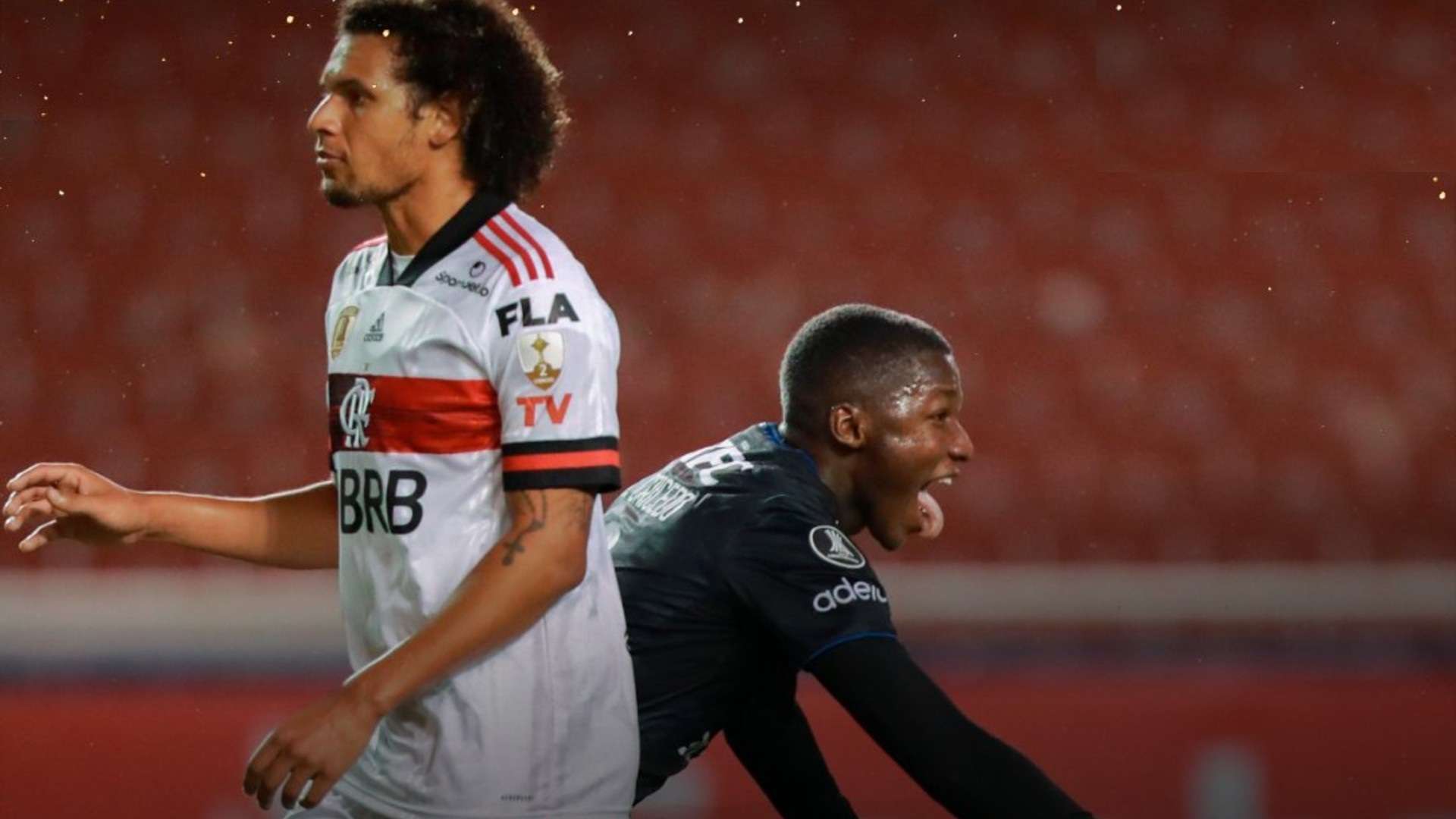 Willian Arão Flamengo Independiente Del valle Libertadores 18 09 2020