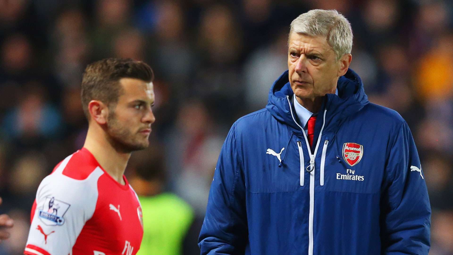 Jack Wilshere Arsene Wenger Arsenal