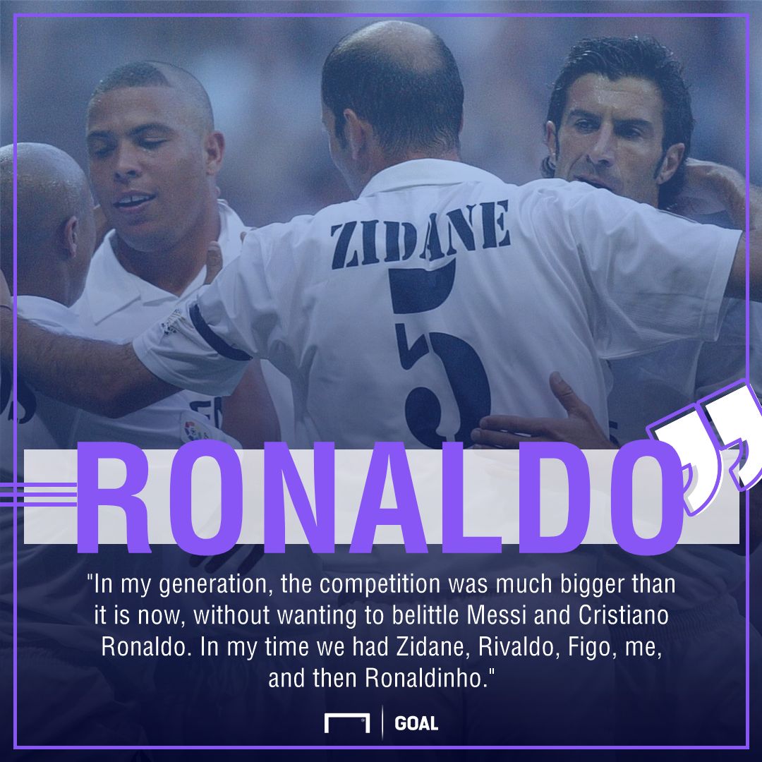 Ronaldo Messi and Cristiano Ronaldo easier era