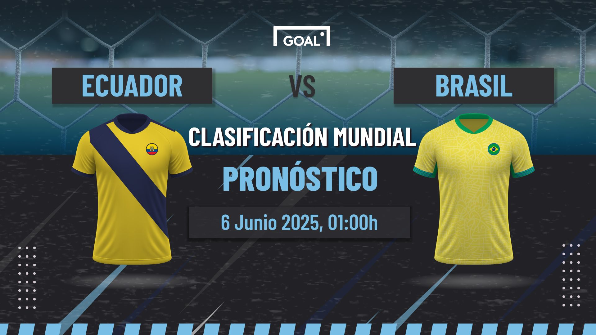 Ecuador vs Brasil Pronóstico y Apuestas Eliminatorias Copa del Mundo | 06/06/25