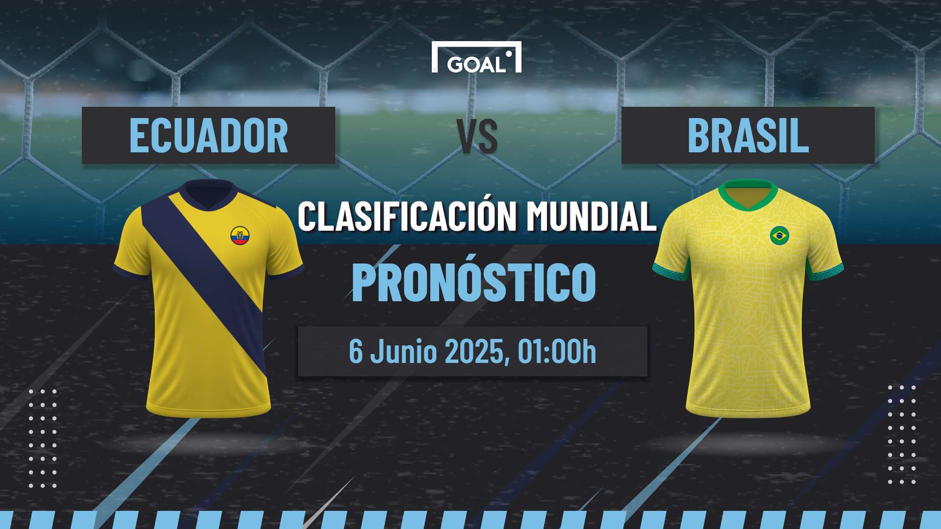 Ecuador vs Brasil Pronóstico y Apuestas Eliminatorias Copa del Mundo | 06/06/25