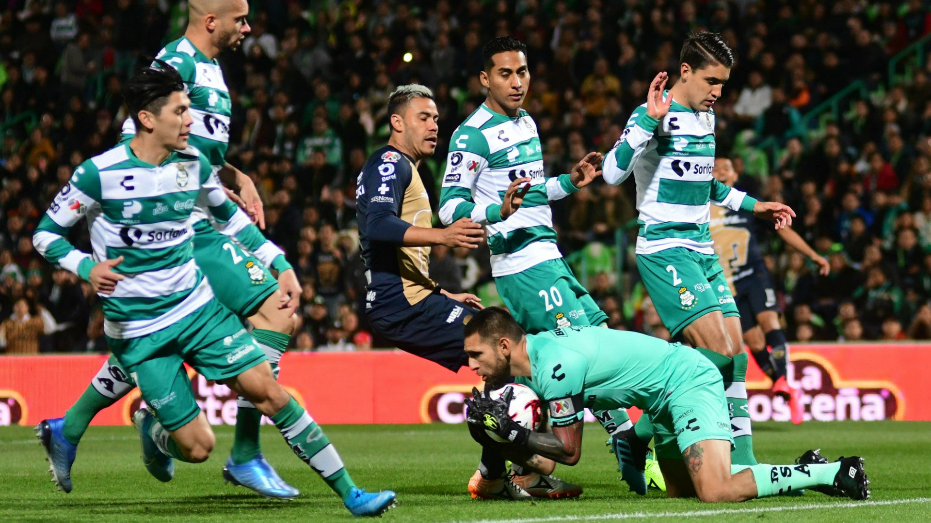 Santos vs Pumas Clausura 2020
