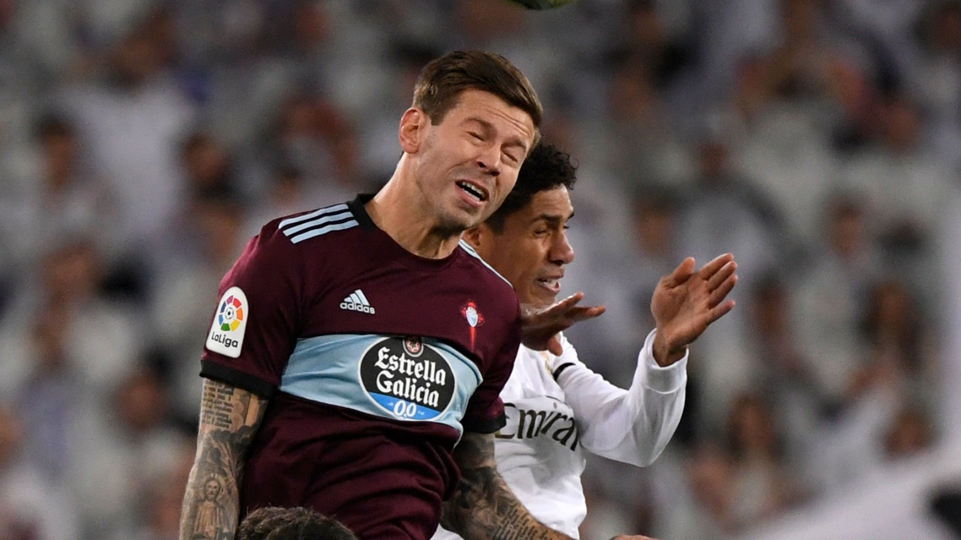 Beauvue Varane Real Madrid Celta LaLiga