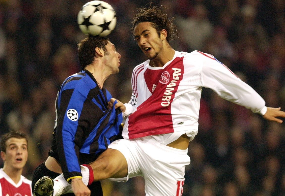 Mido Ajax Marco Materazzi Inter UEFA Champions League 2002