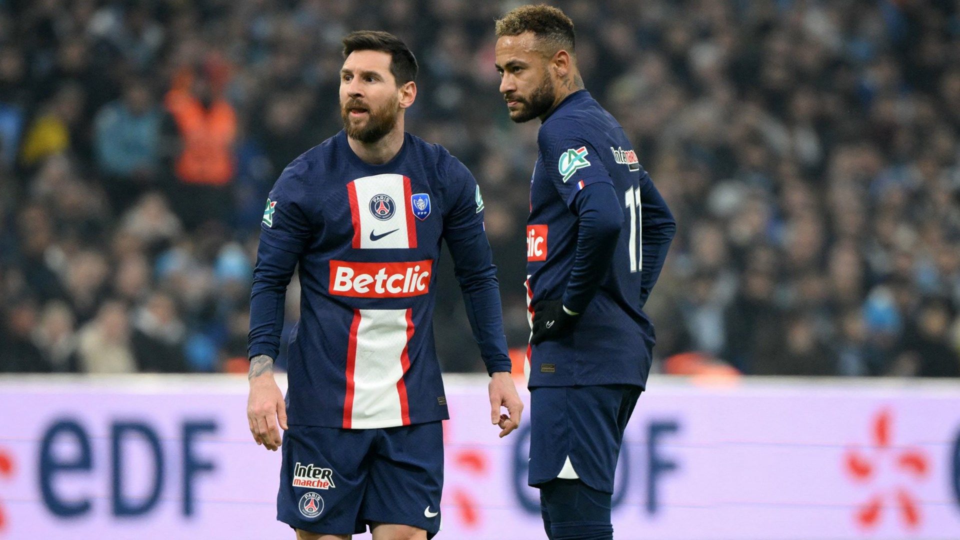 Lionel Messi Neymar Paris Saint-Germain 2022-23