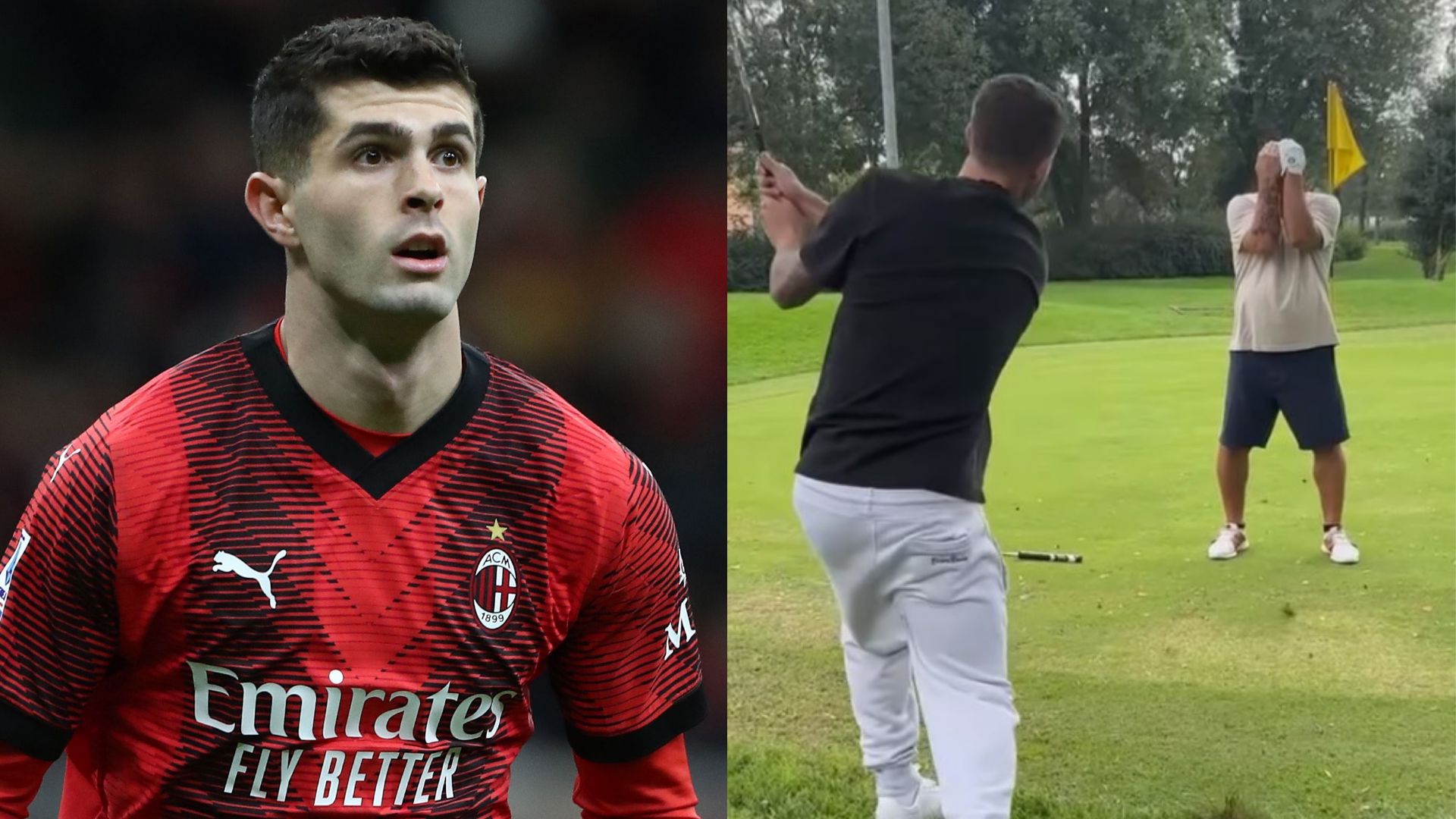Christian Pulisic golf father