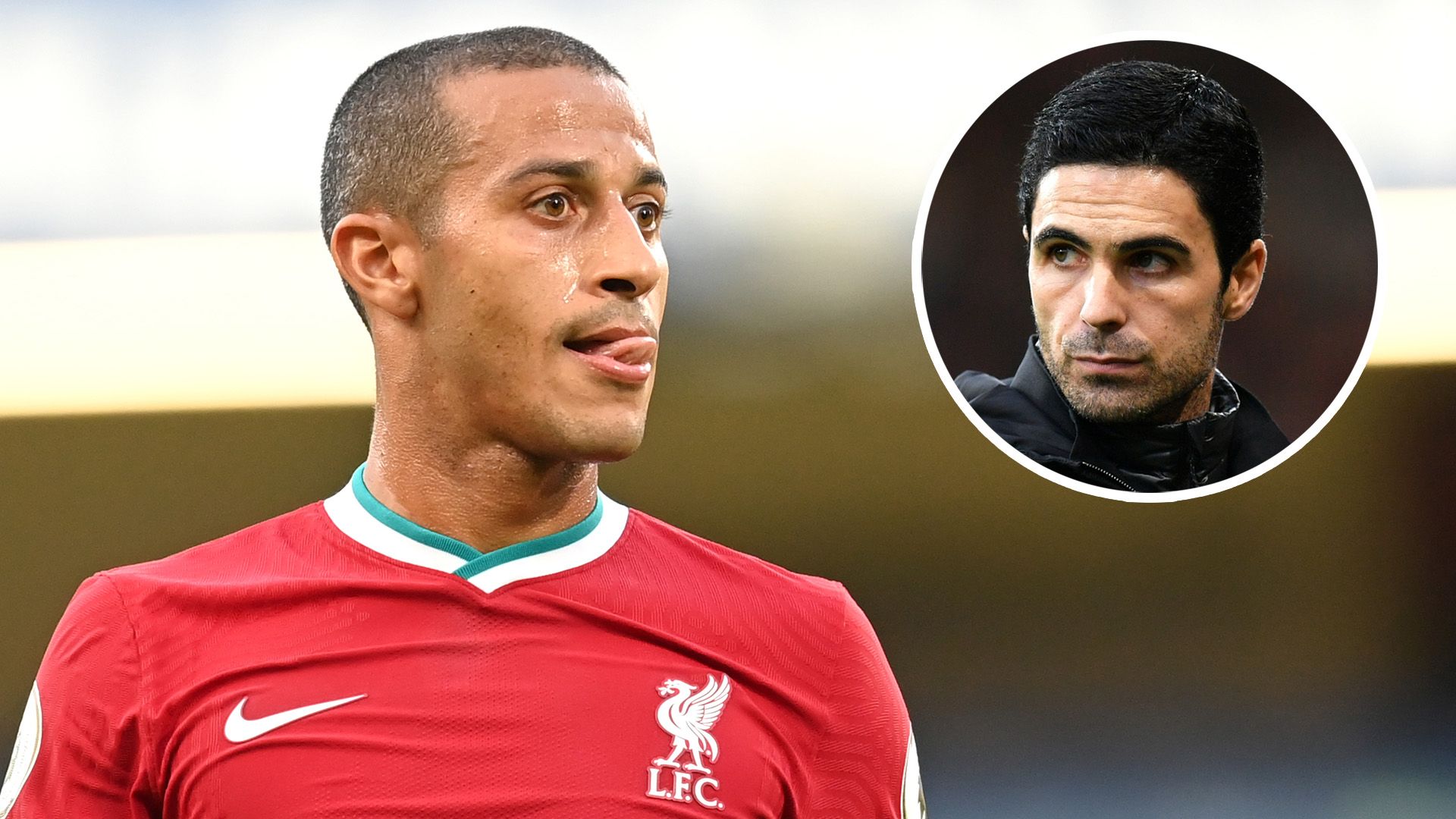 Thiago Alcantara Mikel Arteta