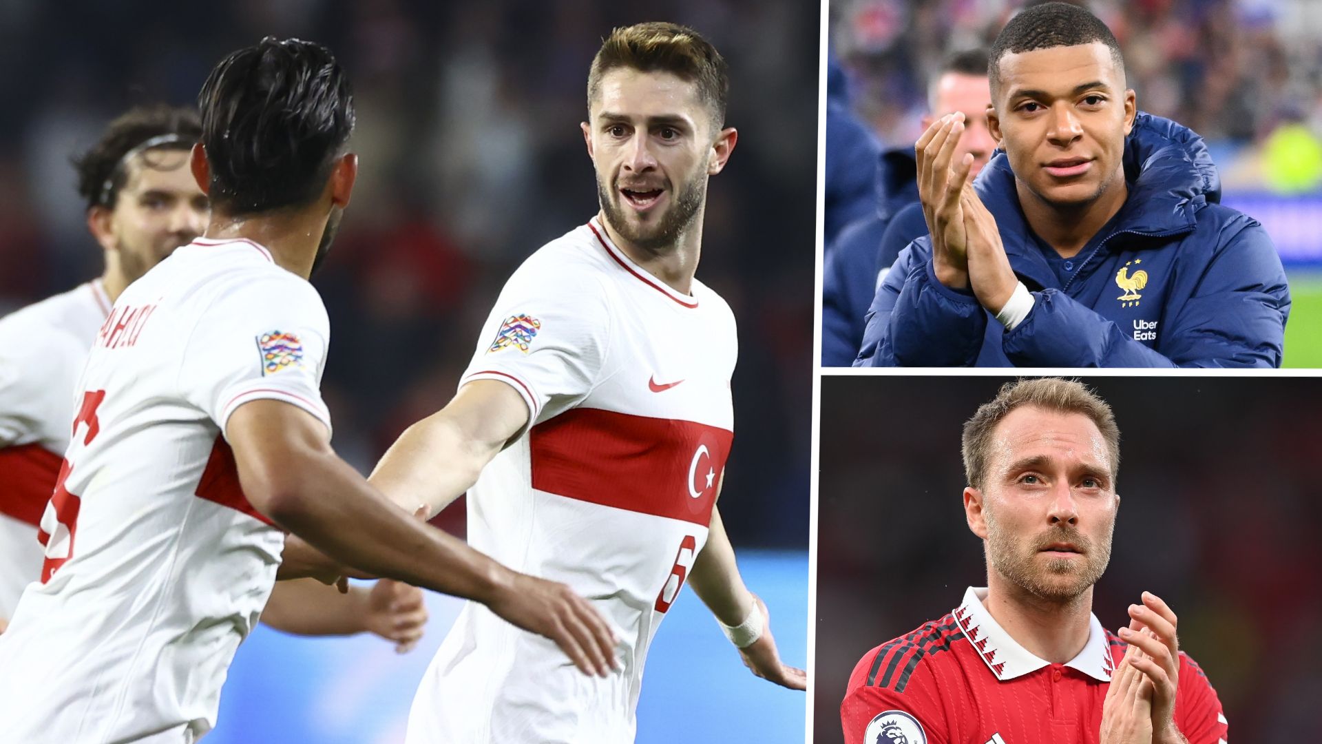 ismail yüksek kylian mbappe eriksen GFX