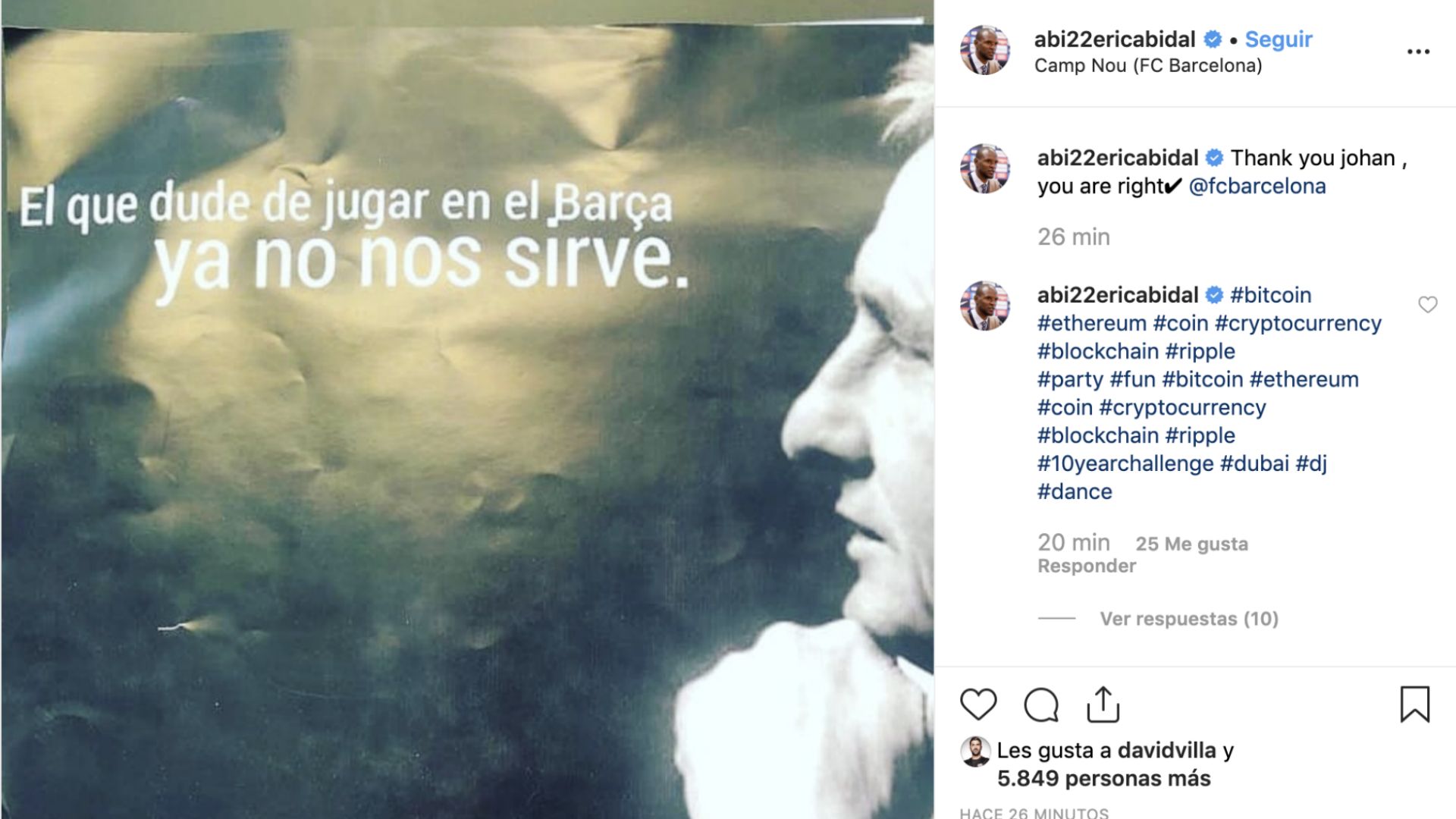Abidal Instagram