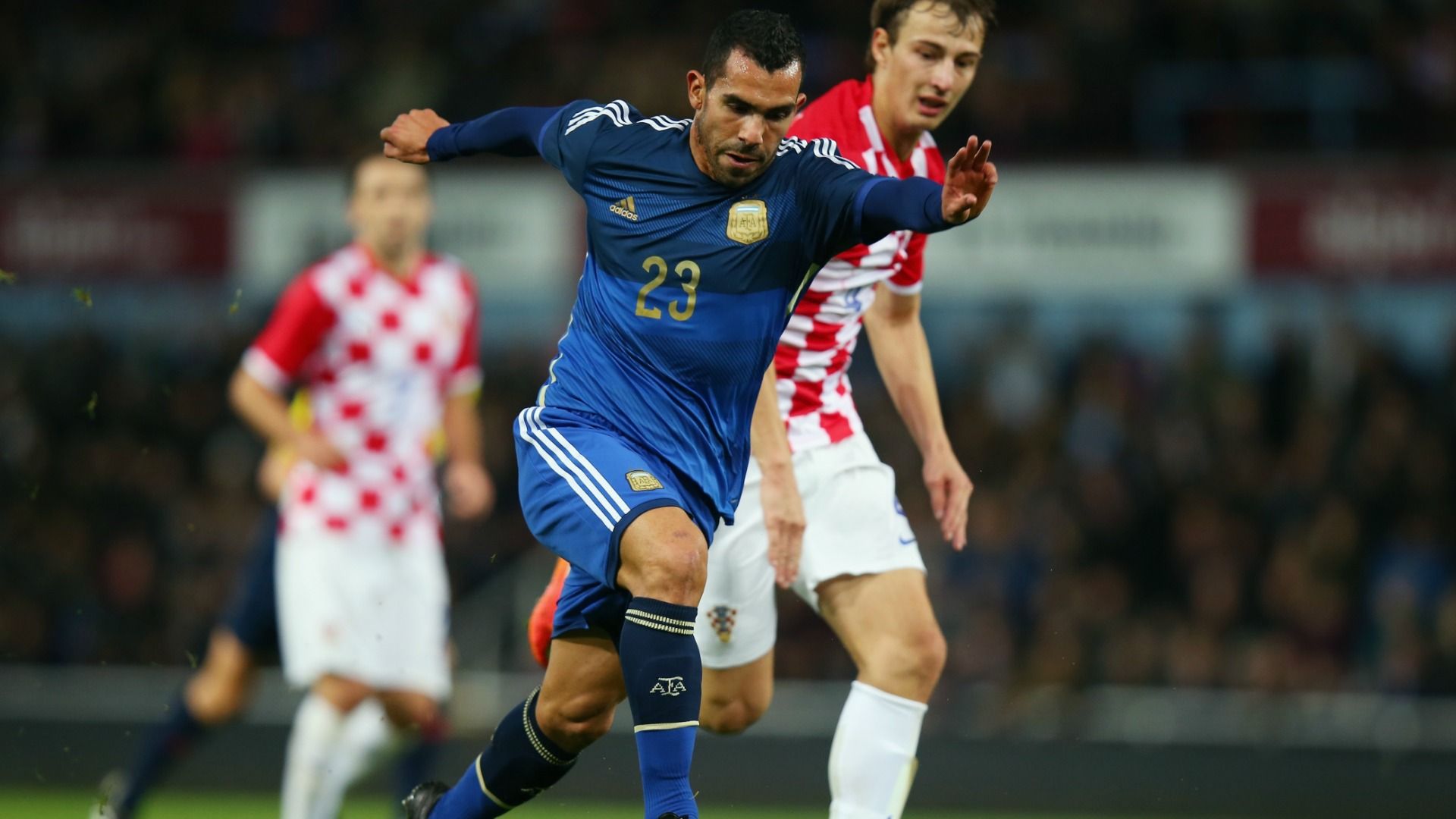 Carlos Tevez Argentina Croatia 12112014