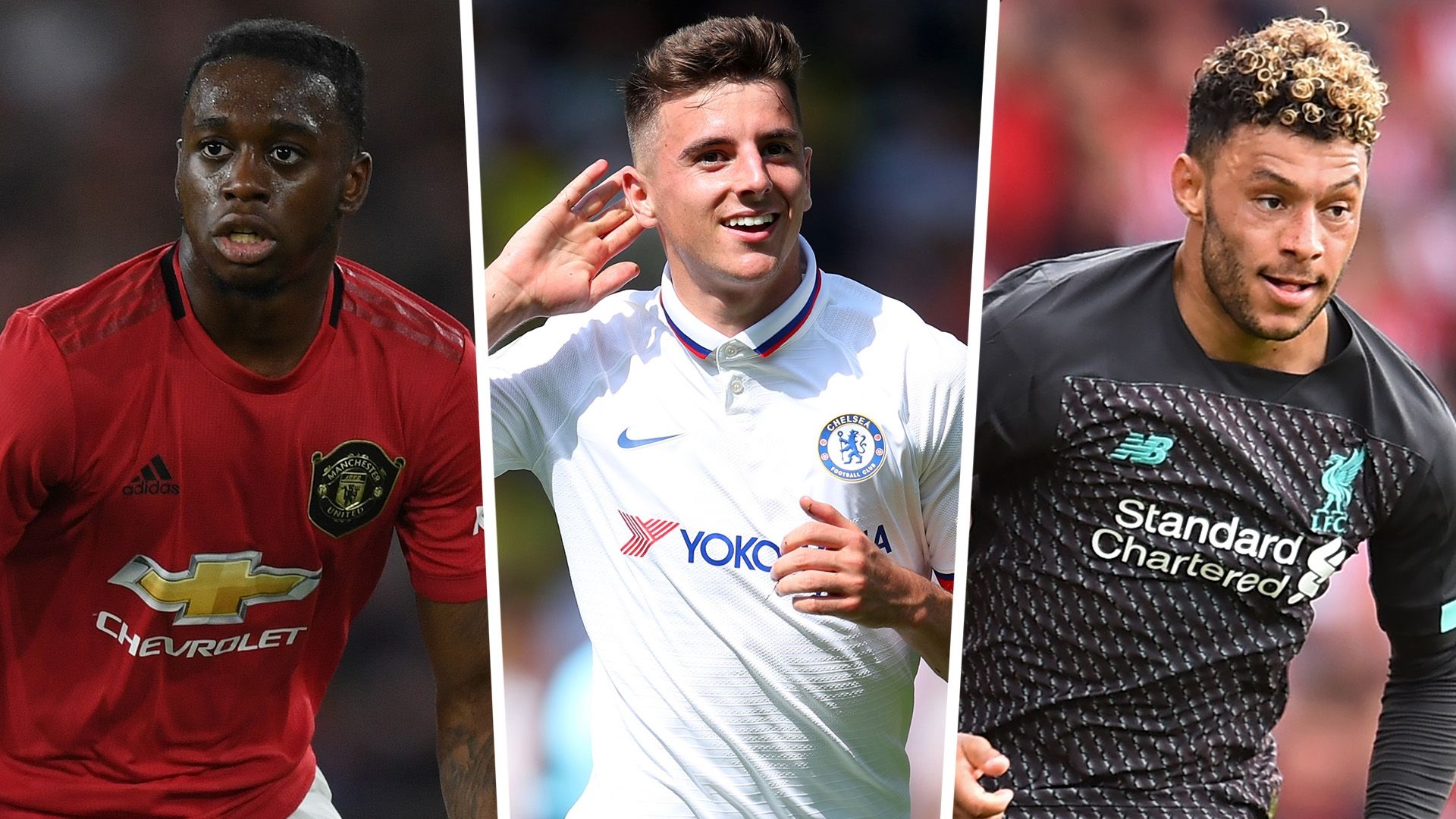 Aaron Wan-Bissaka Mason Mount Alex Oxlade-Chamberlain