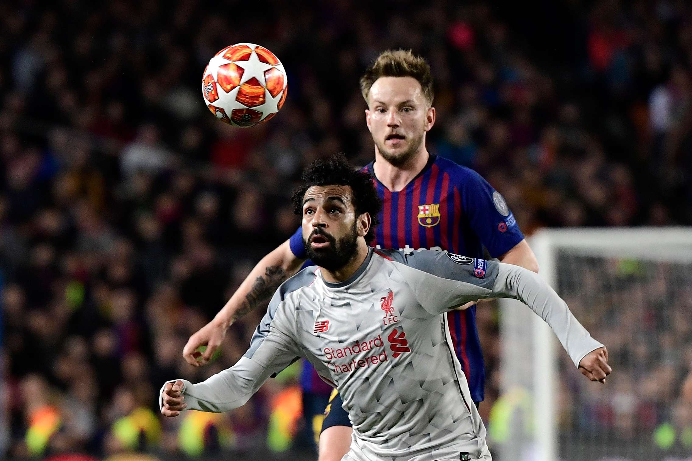 Mohamed Salah Ivan Rakitic Barcelona Liverpool UEFA Champions League semi final 2018-19