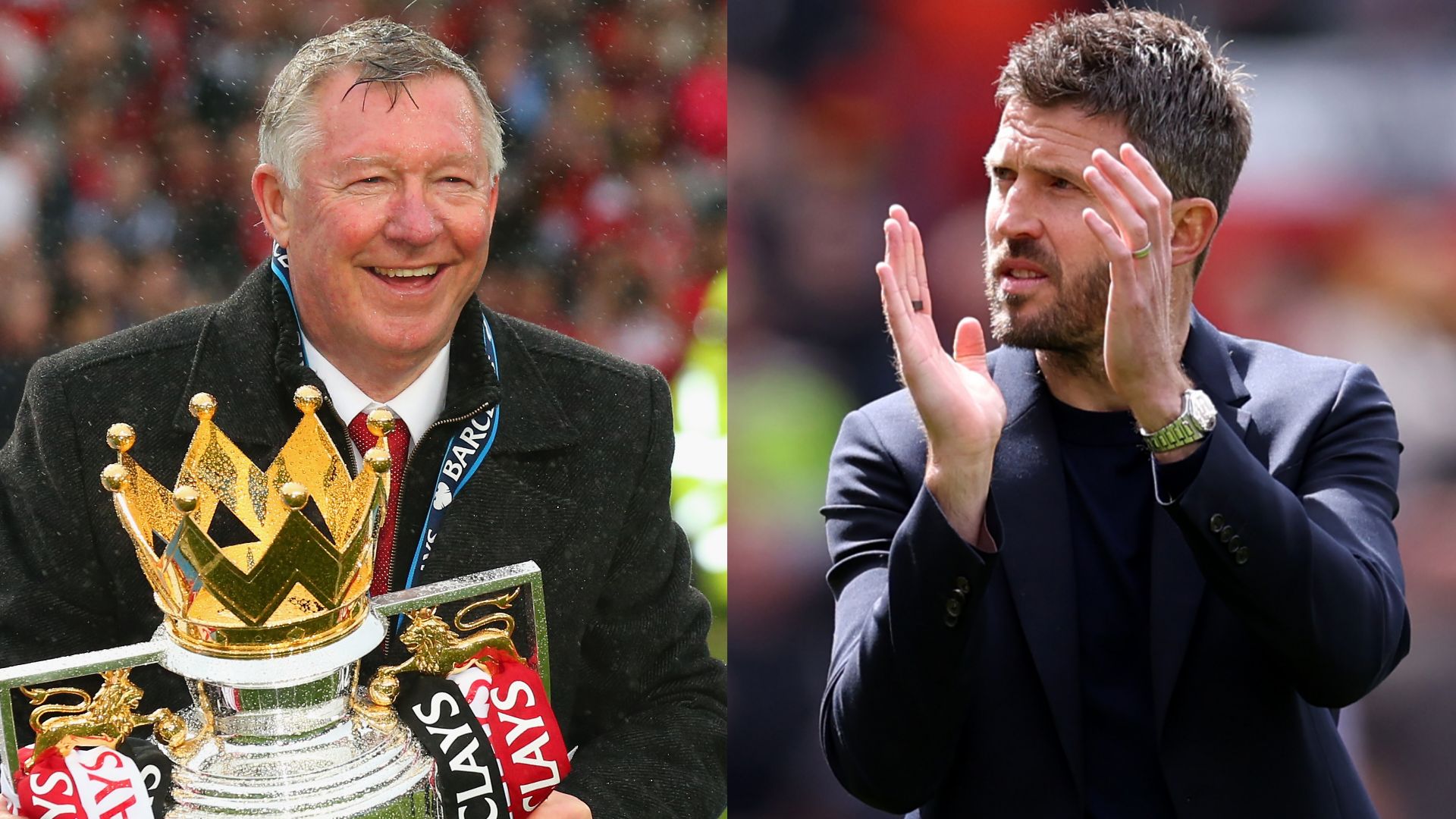 Alex Ferguson Michael Carrick Manchester United