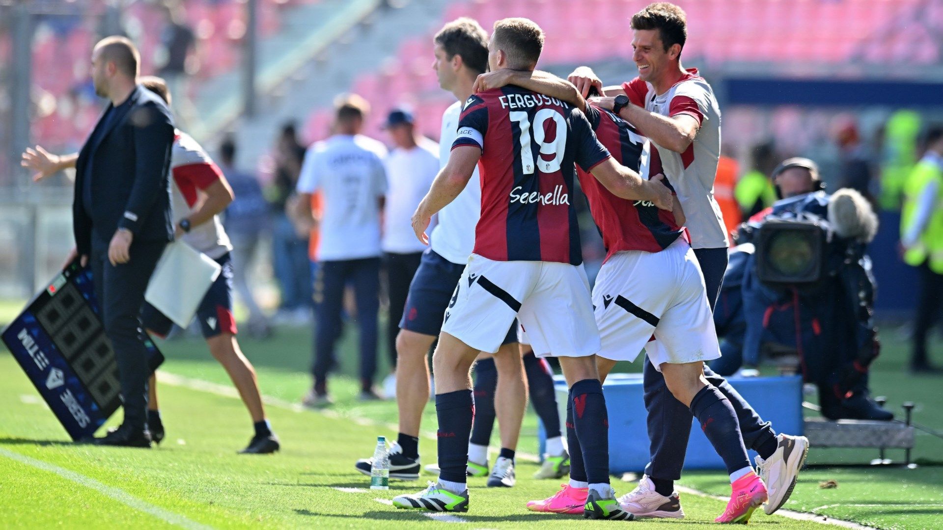 Lewis Ferguson Thiago Motta Bologna Serie A