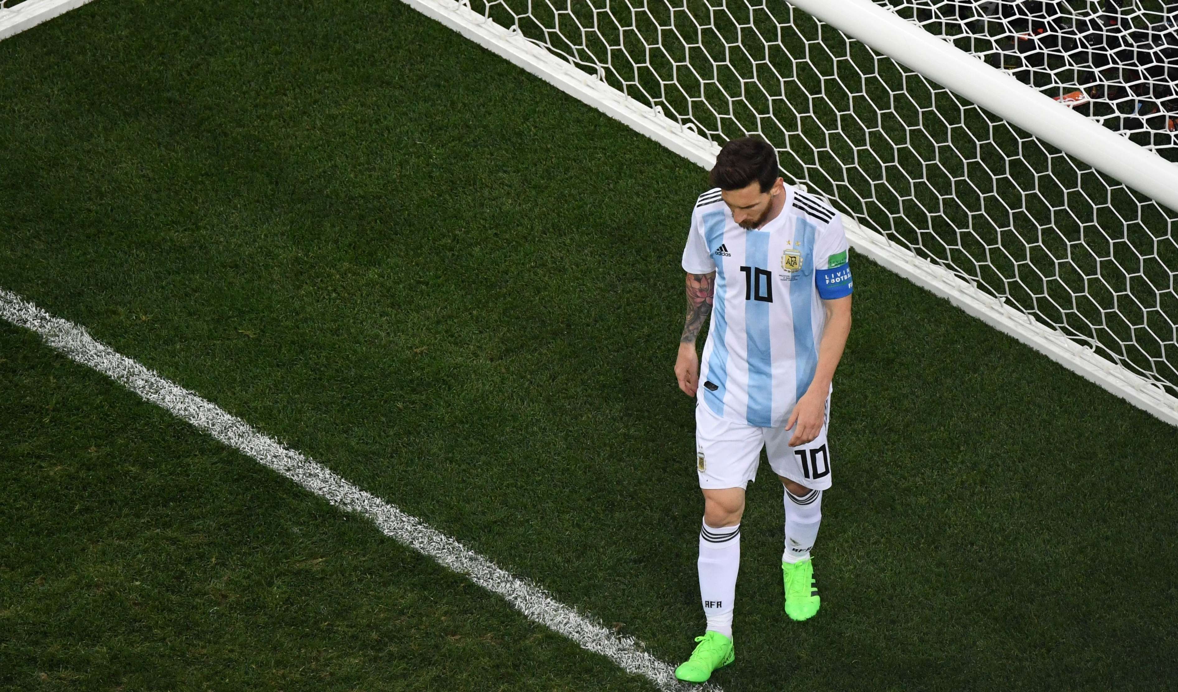 Lionel Messi Argentina Croatia World Cup 06/21/18