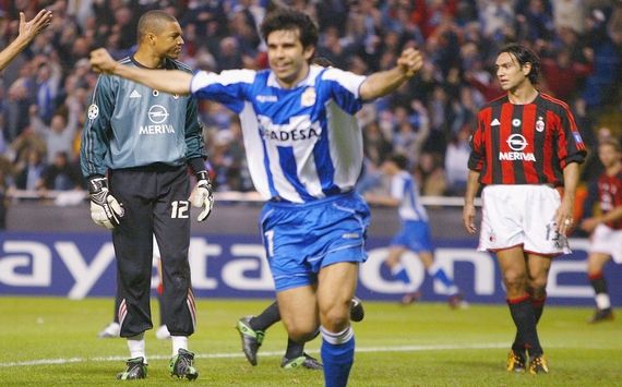 Juan Carlos Valeron - Deportivo versus Milan