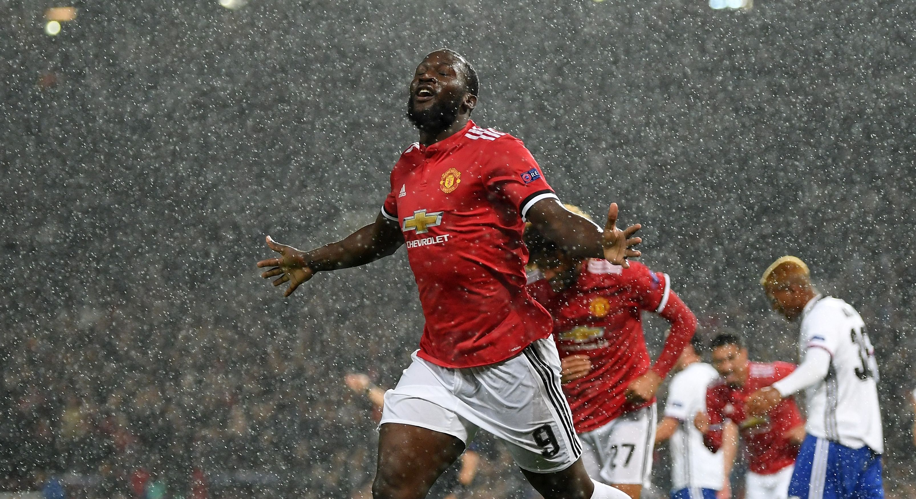 Romelu Lukaku Manchester United Basel