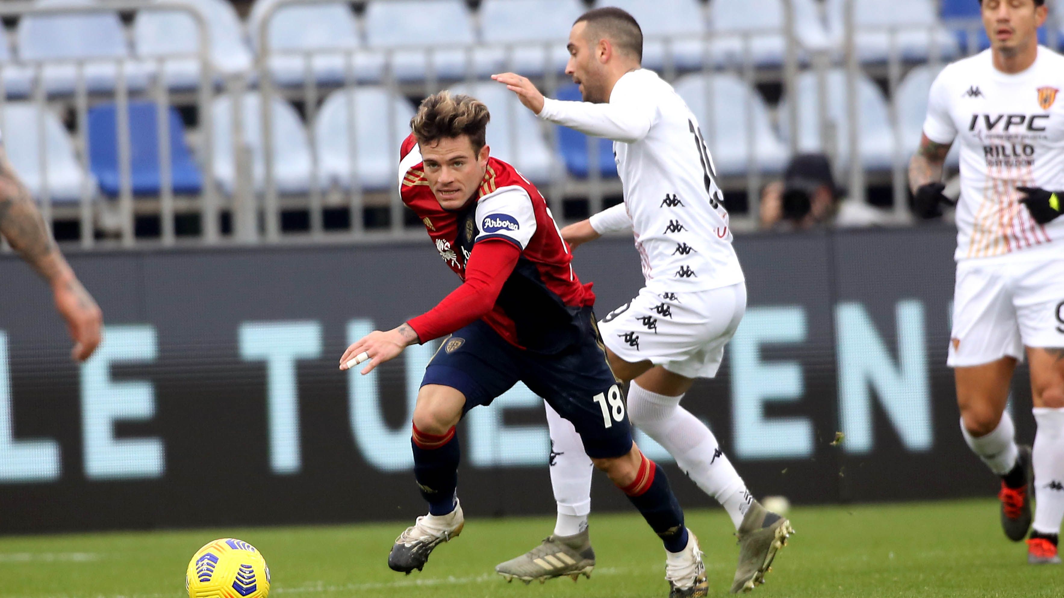 Nahitan Nandez Kamil Glik Cagliari Benevento