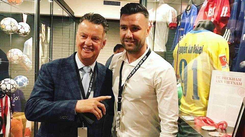 V.League shirts at Netherlands football museum