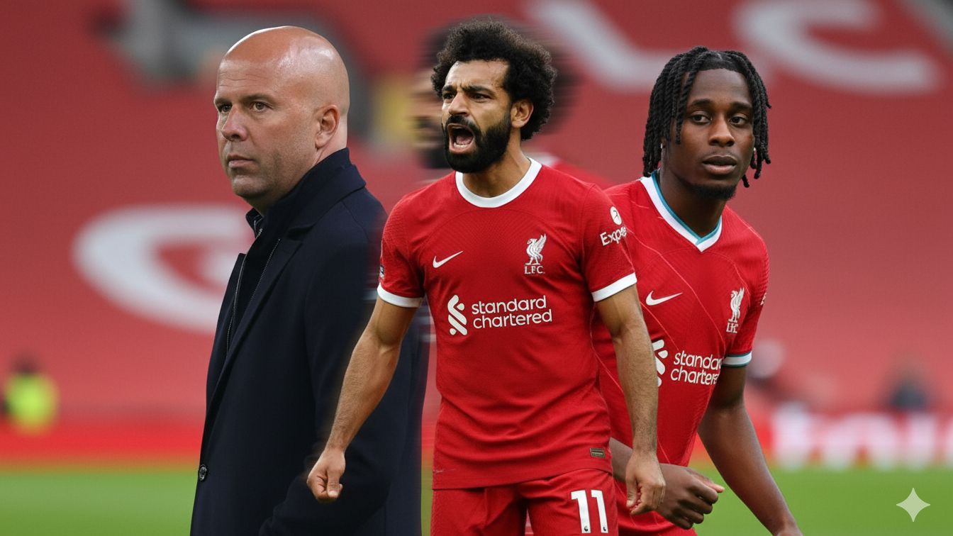 Jeremie Frimpong Slot Salah Liverpool GOAL ONLY