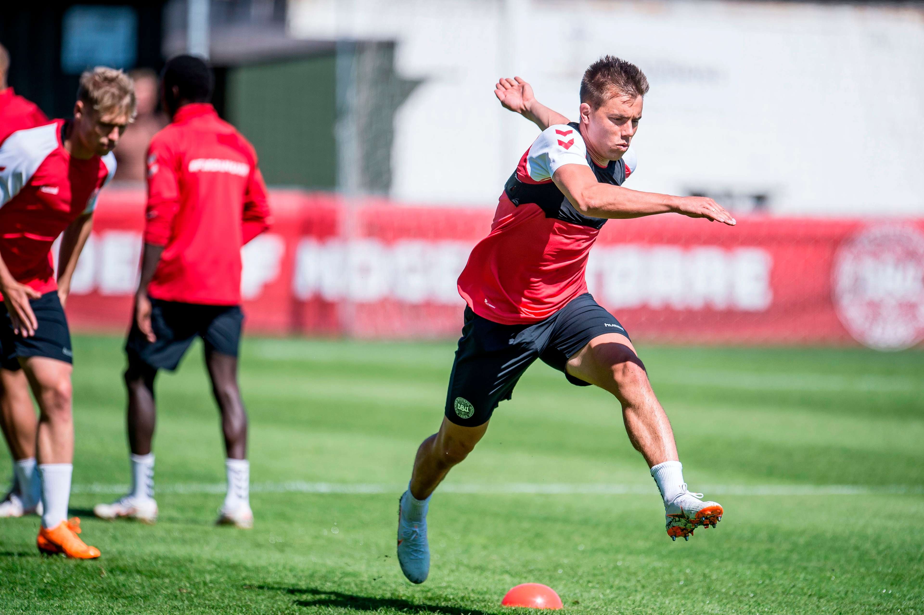 Jonas Knudsen Dänemark Training