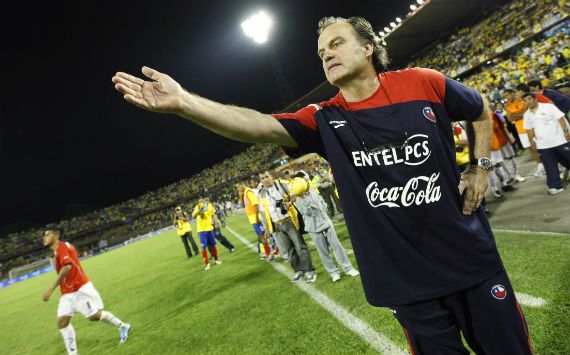 Marcelo Bielsa - Colombia - Chile 10/10/2009