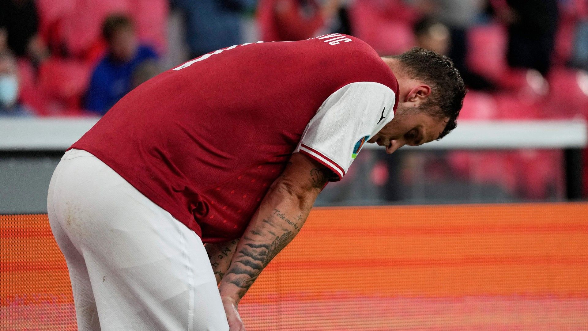 Marko Arnautovic Italy vs Austria Euro 2020