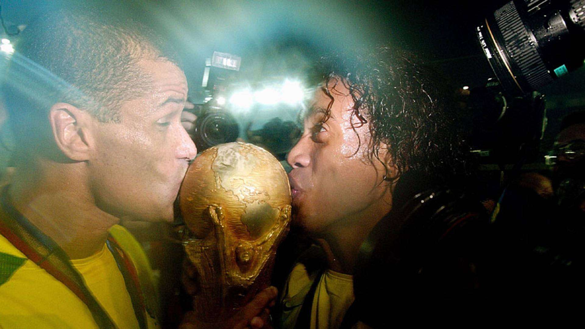 Ronaldinho Brasilien 2002 WM Pokal