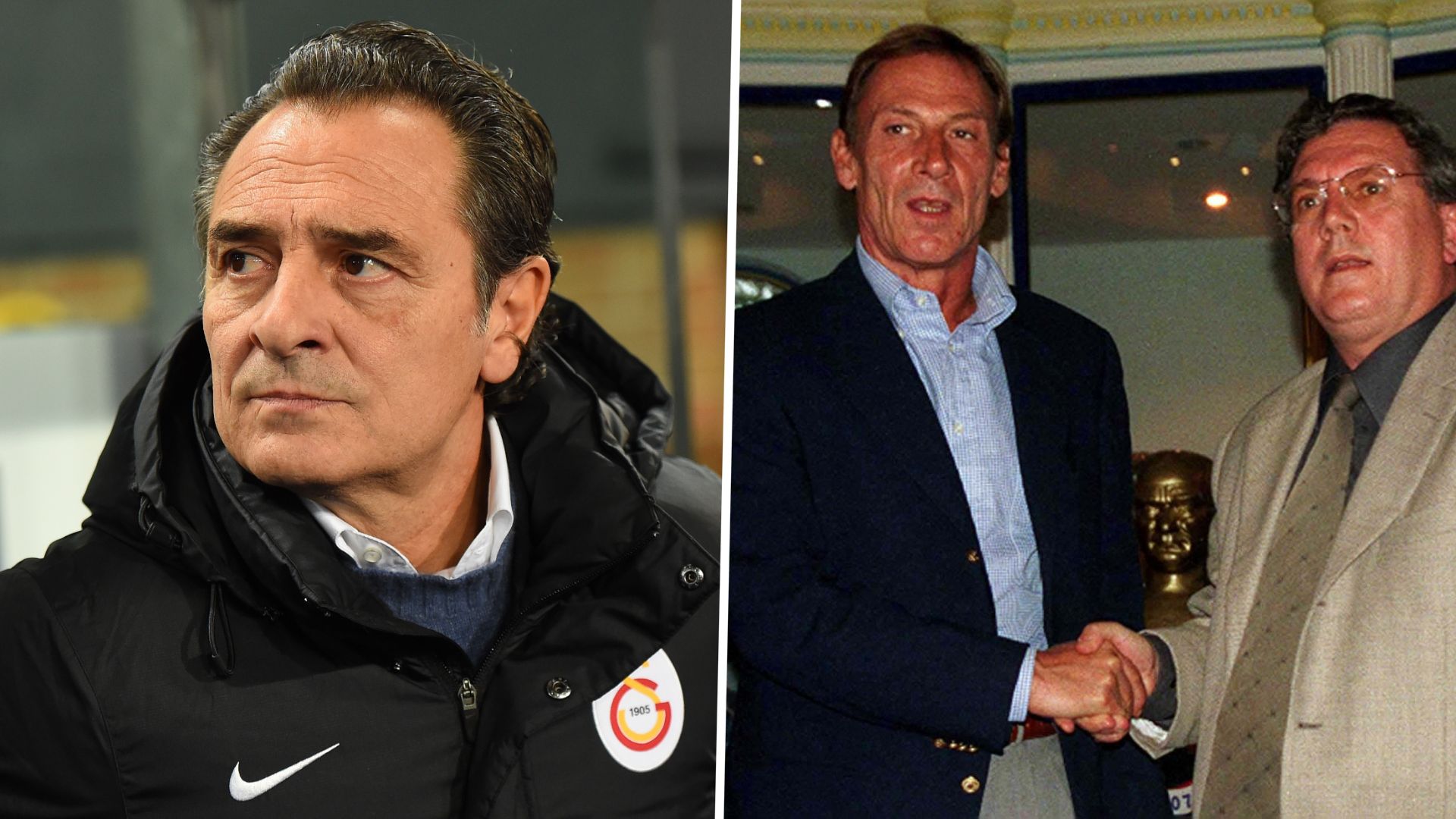 Roberto Mancini & Zdenek Zeman