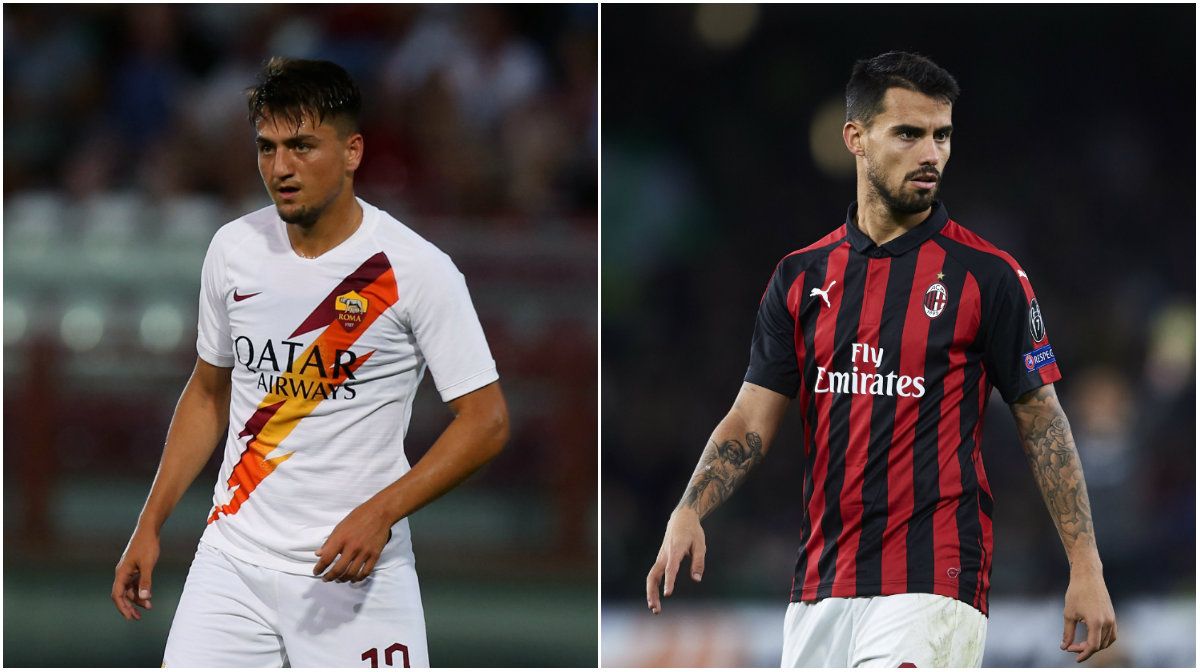 GFX Cengiz Ünder AS Rom Suso AC Milan