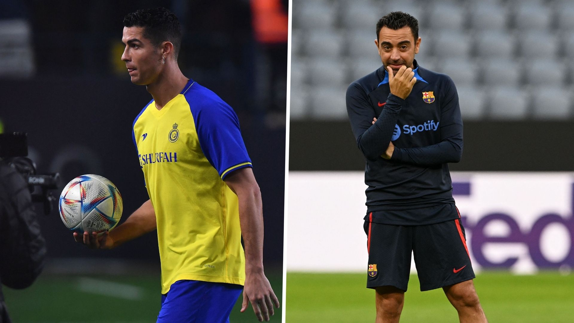 Xavi, Ronaldo