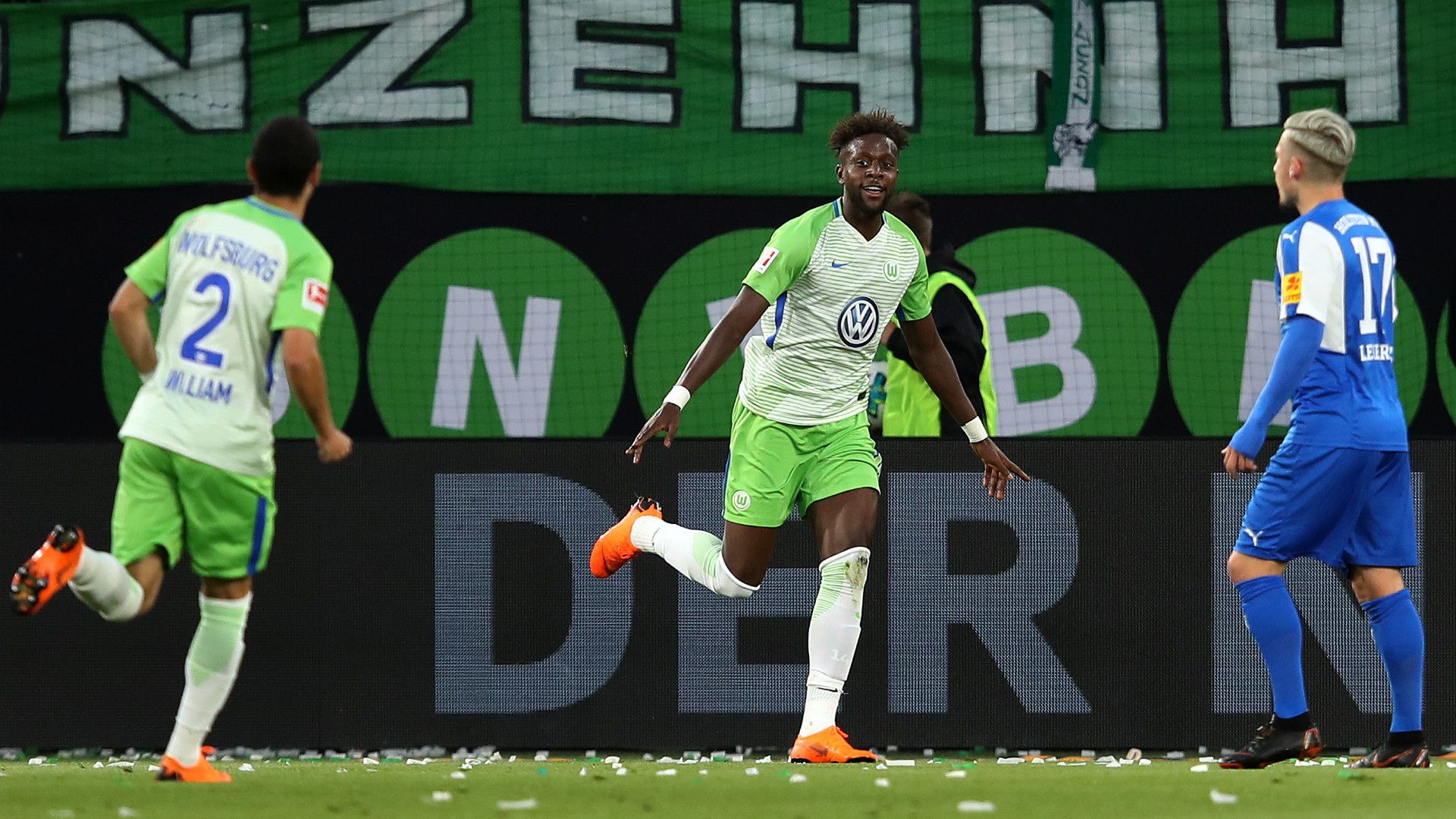 Divock Origi VfL Wolfsburg Holstein Kiel Relegation Bundesliga 17052018