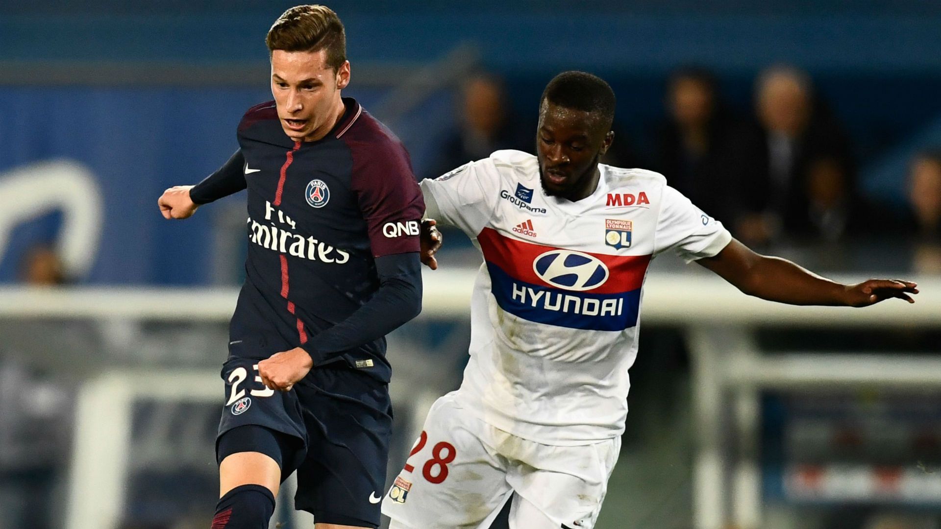Julian Draxler Ndombele Tanguy PSG Lyon Ligue 1 17092017