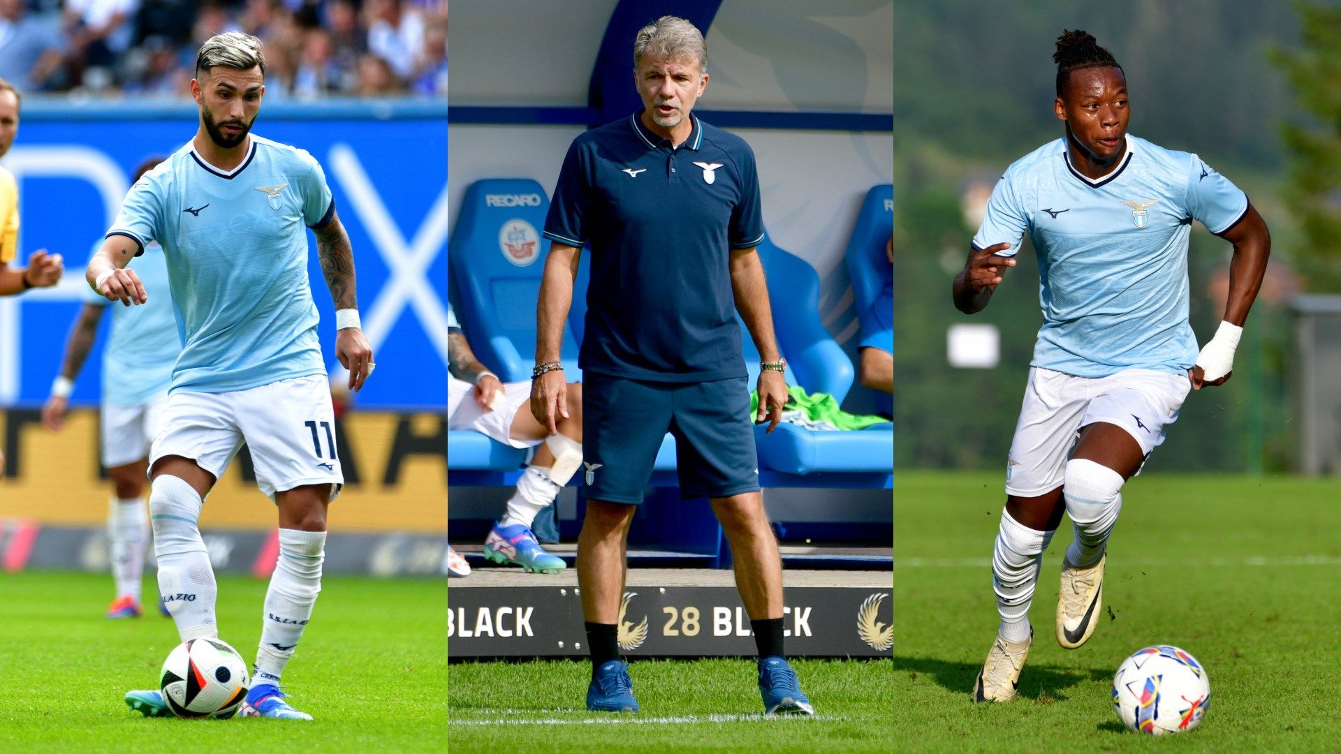 Castellanos Baroni Noslin Lazio