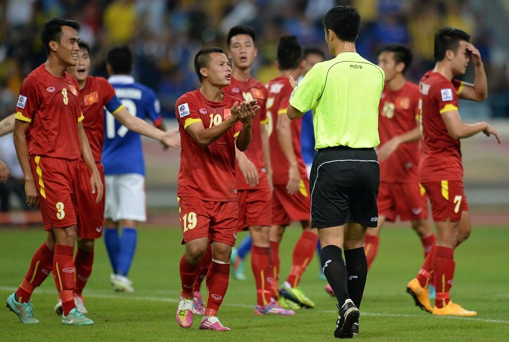Trọng tài Ma Ning AFF Cup 2014 Malaysia vs Việt Nam