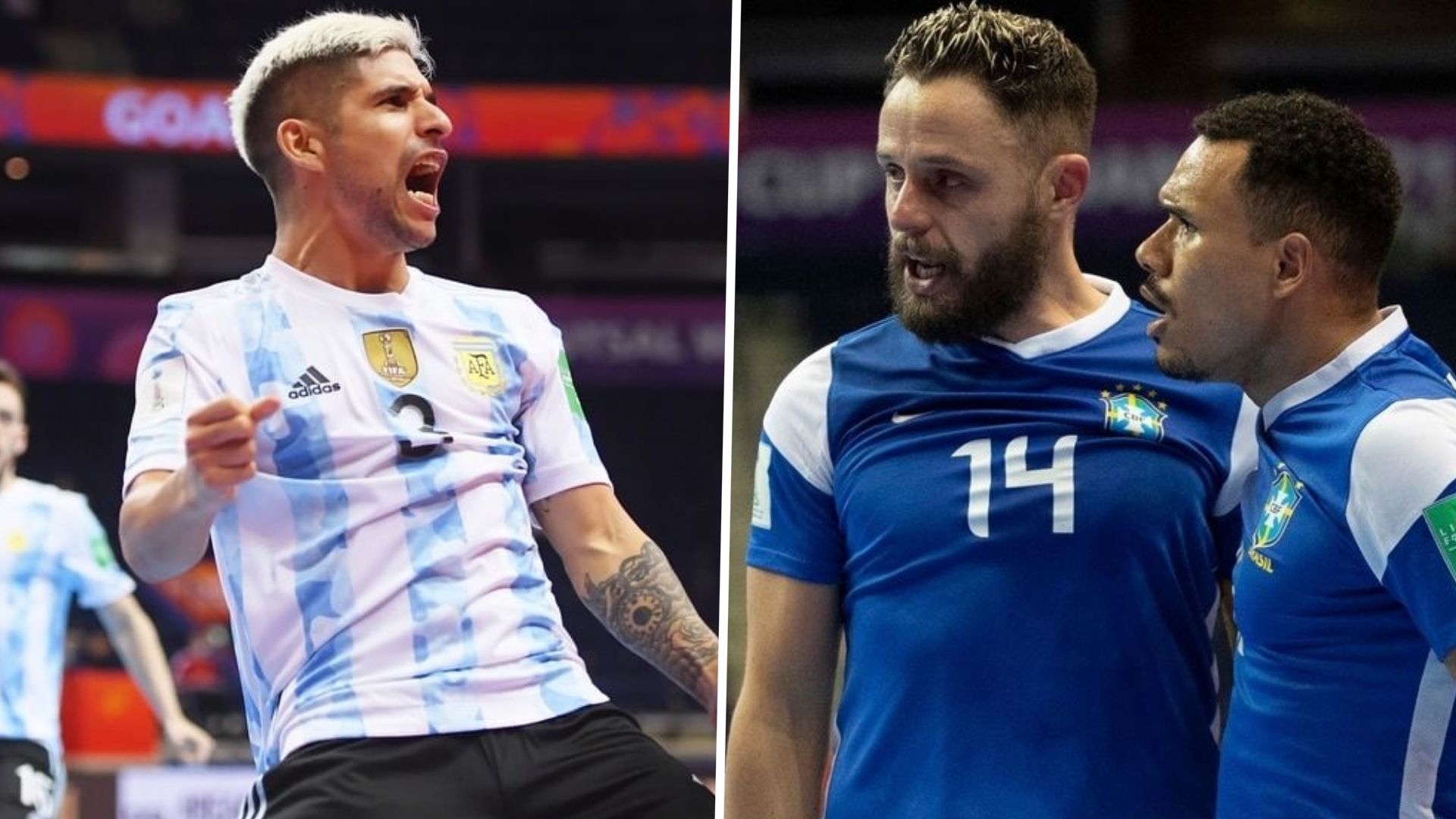 Dónde ver online argentina vs brasil semifinales mundial futsal lituania 2021