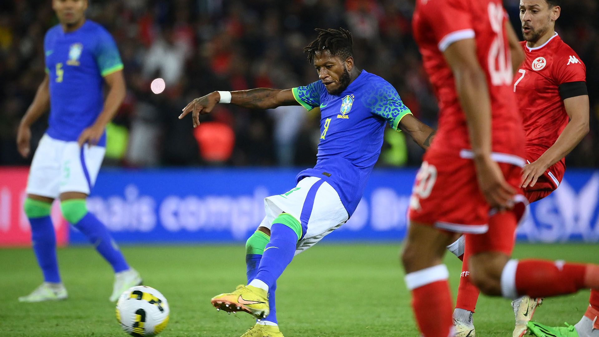Fred, Brazil v Tunisia, Friendly, 27092022