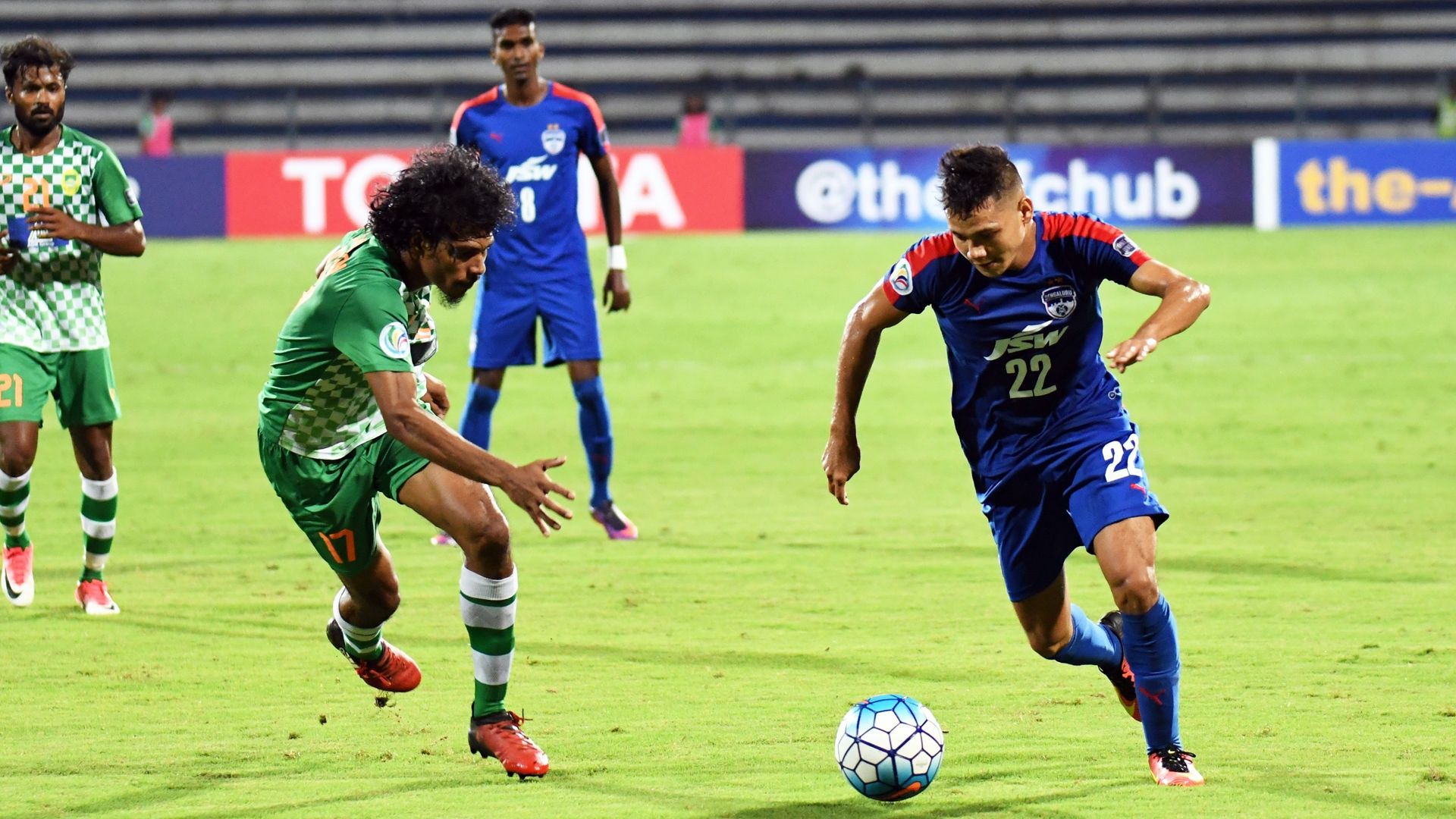 Nishu Kumar Bengaluru FC Maziya AFC Cup Group Stage 2017