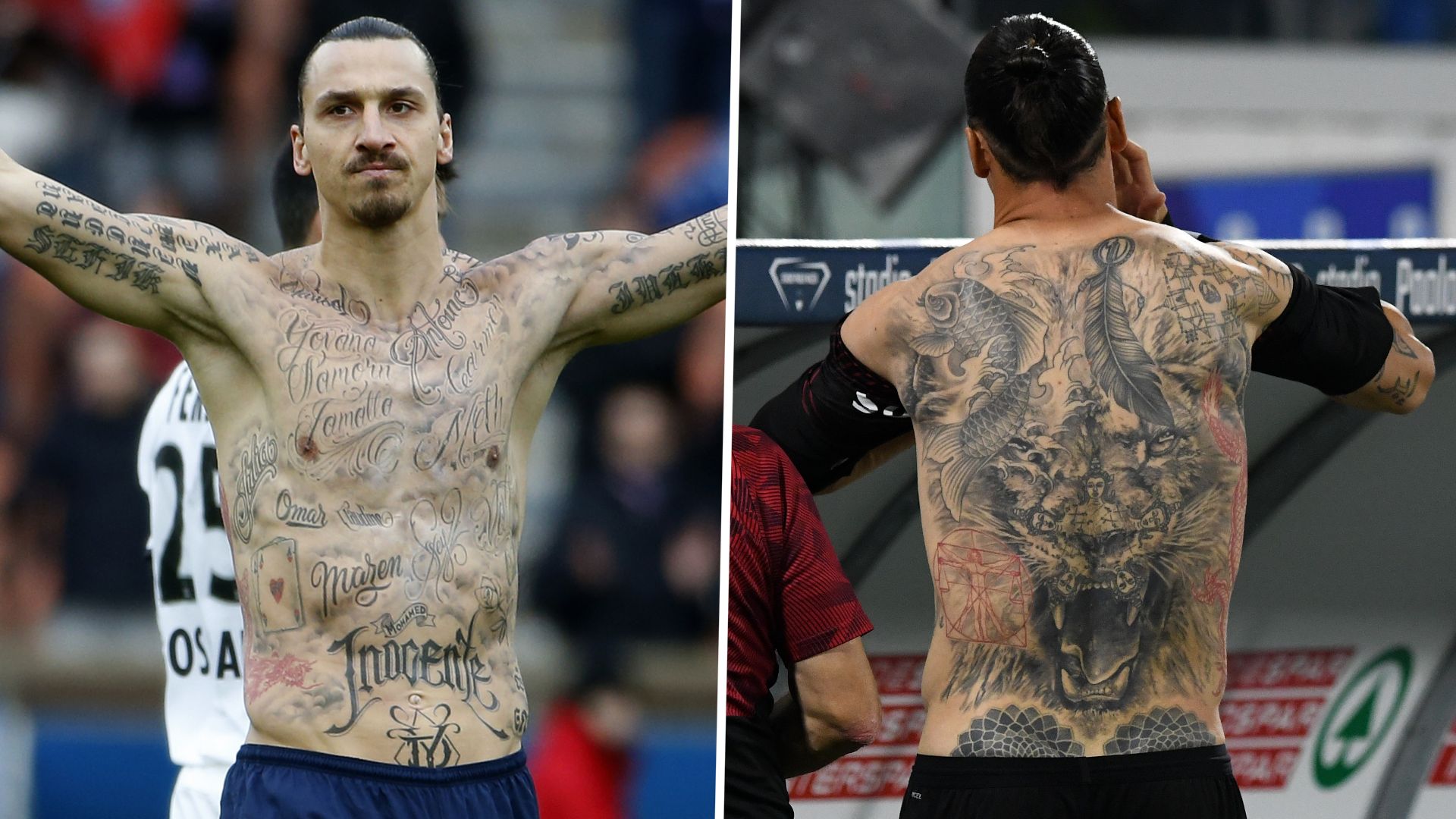 Zlatan Ibrahimovic tattoo